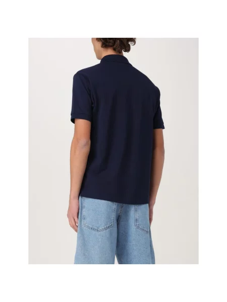 Koszulka polo Lacoste w miejskim stylu niebieska