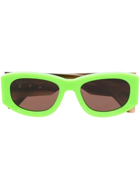 Ochelari de soare Off-white cu imagine alb