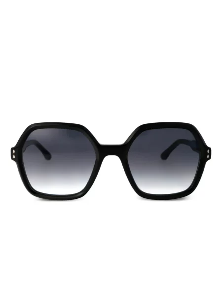 Ochelari de soare Isabel Marant Eyewear cu imprimeu geometric negru