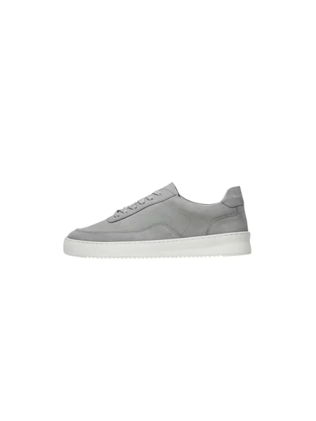 Sneakersy Filling Pieces z nubuku szare