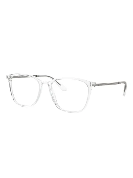 Ochelari de soare pătrați Giorgio Armani alb