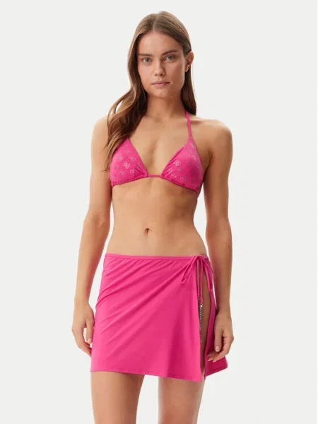 Guess Fustă mini roz