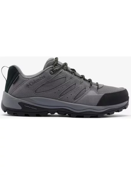 Buty trekkingowe damskie Columbia Redmond IV Low Waterproof szary ciemny 40 czarny