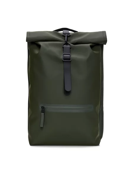 Plecak miejski Rains Rucksack Rolltop W3 17 l green zielony