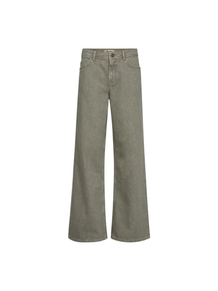 MOS MOSH Dżinsy bootcut MMDARA Kobiety jednolity 26 zielony