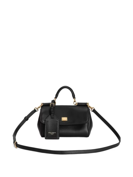 Geantă Dolce & Gabbana Sicily negru