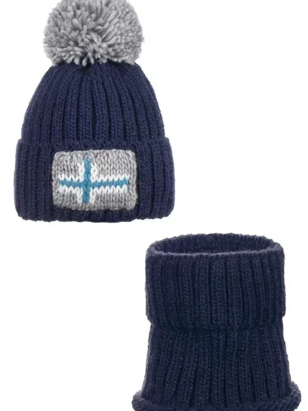 Volneni šal Ander modra