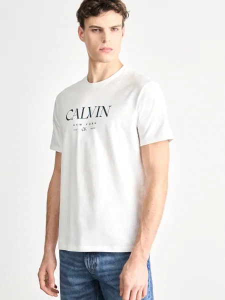 Calvin Klein Tricou negru alb
