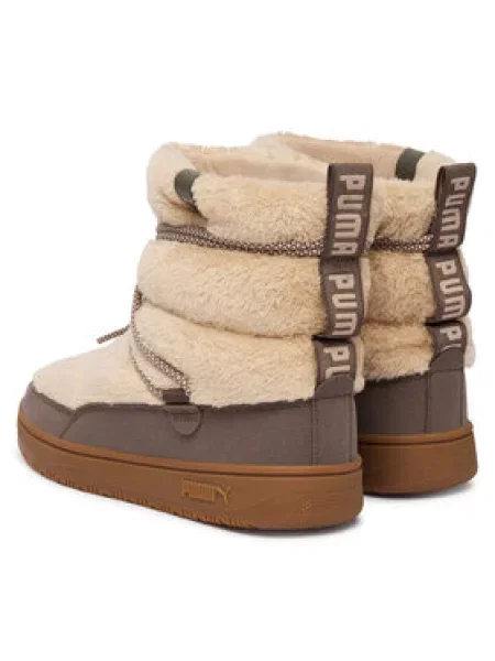 Čizme za snijeg Puma Snowbae Suede Wns bež