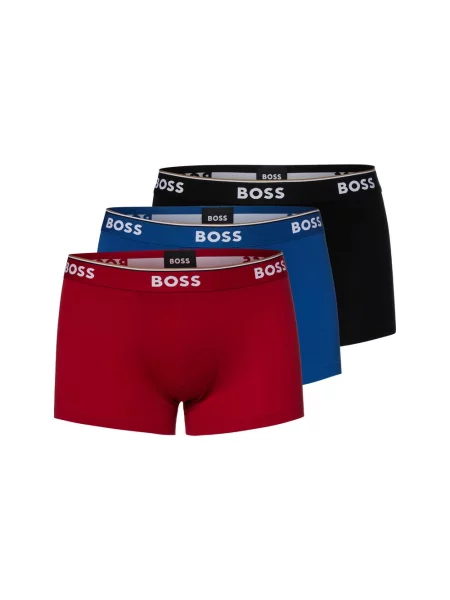 BOSS bokserki 3 pack Trunk 3P Power niebieskie