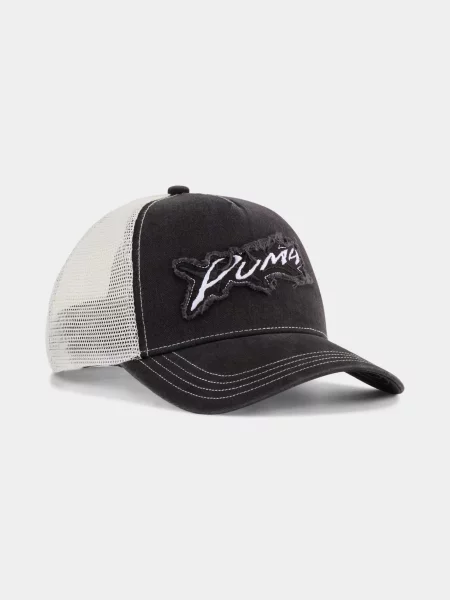 PUMA Tech-x Trucker Cap Кепка Унісекс Комбінований верх чорний