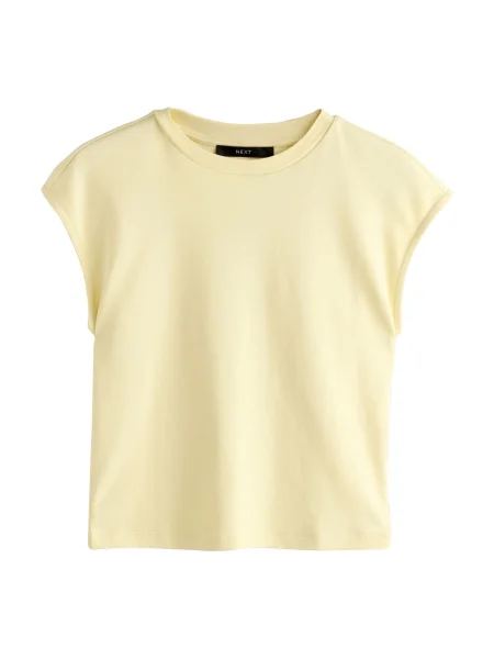 Next Tricou ecru / pastel / verde kiwi galben