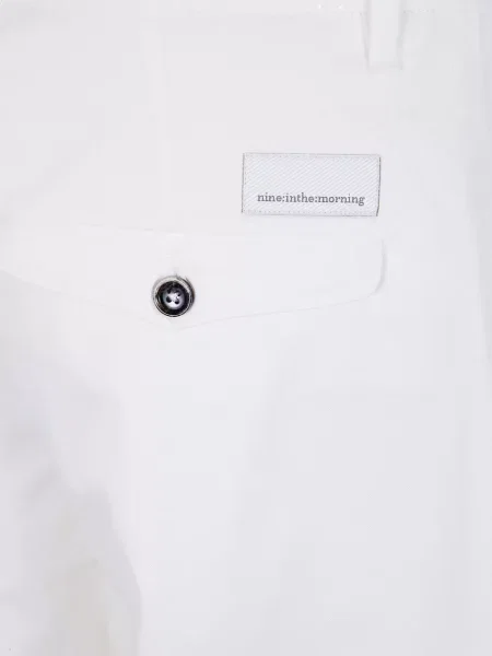 Hlače Nine In The Morning s autogramom bijela