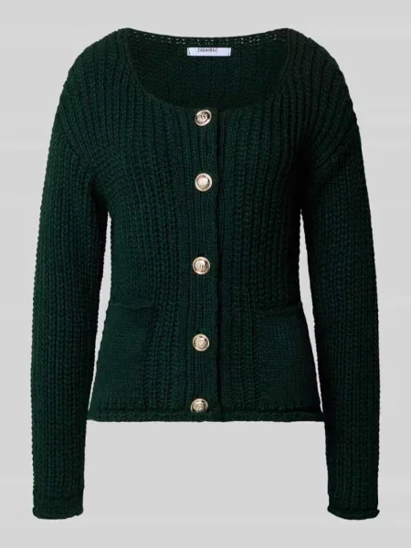 Kurtka z dzianiny z listwą guzikową Zabaione