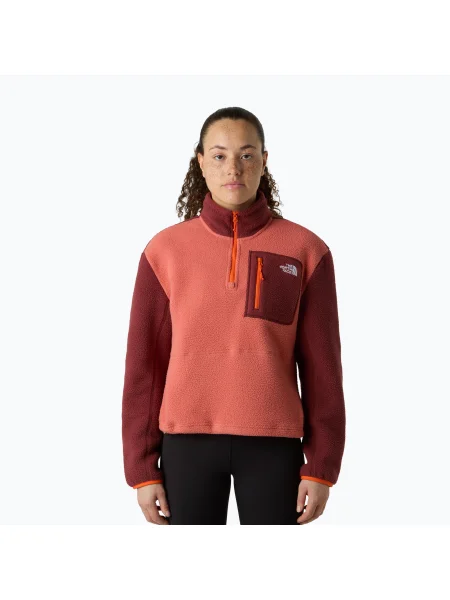 Bluza The North Face Yumiori Zip mars dust/sumac/solar flare pomarańczowa