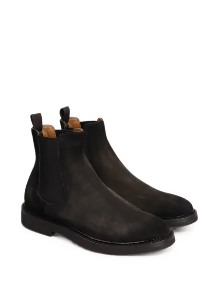 Botine chelsea Officine Creative din piele de căprioară maro