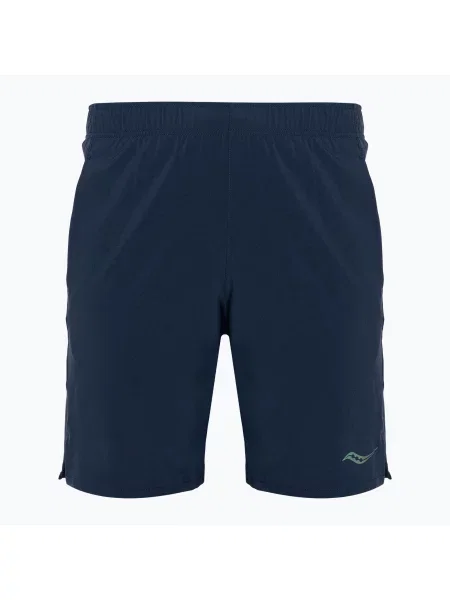 Pantaloni scurți de alergare pentru bărbați Saucony Outpace navy marină