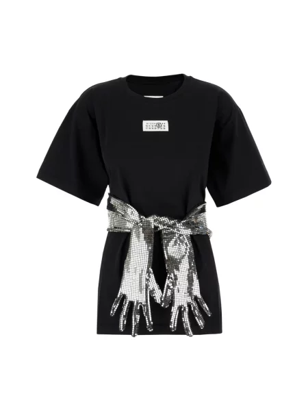 Koszulka Mm6 Maison Margiela czarna