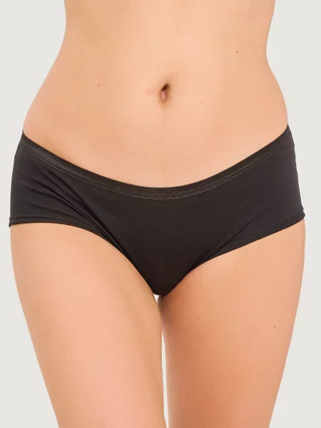 Трусики шортики с низкой посадкой білі