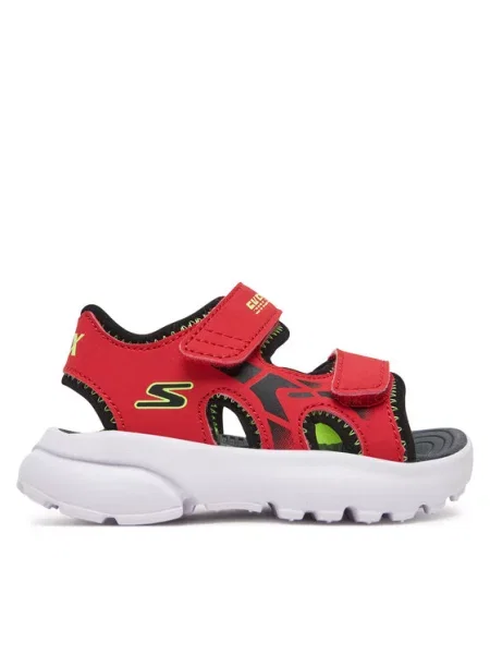 Σανδάλια Skechers Razor Splash κόκκινο