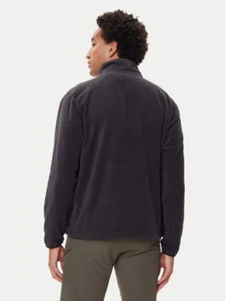 Fleecová mikina Jack Wolfskin černá