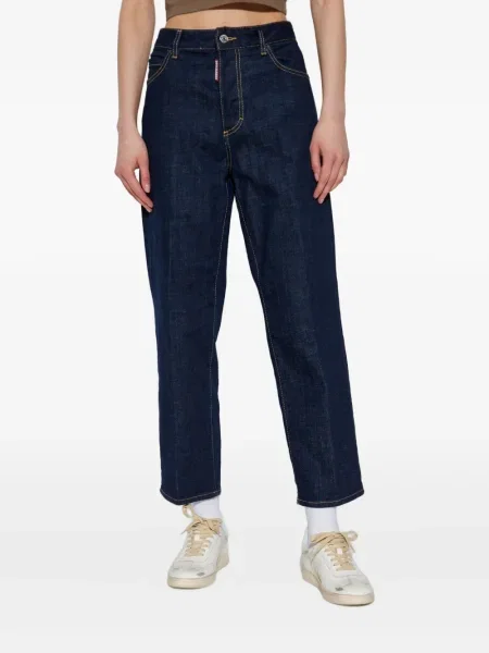 Blugi drepți Dsquared2 albastru