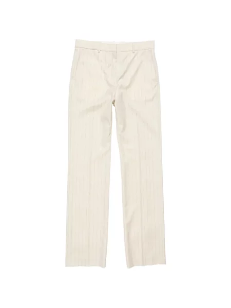 Dungat subțire pantaloni Acne Studios de lână