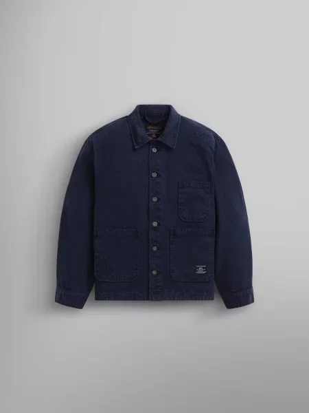 Alpha Industries Джинсова куртка Темно-синій синя