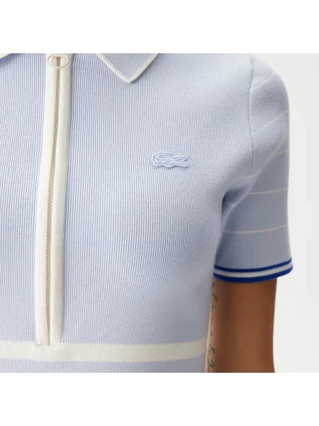 Lacoste Sukienka Lacoste niebieska