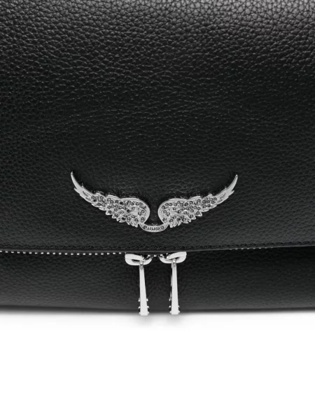 Geantă Zadig&voltaire de cristal negru