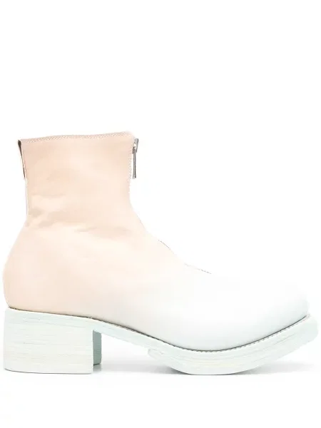 Cizme scurte Guidi cu gradient verde