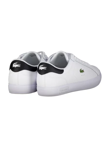Sneakersy Lacoste skórzane białe