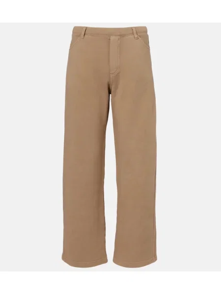 Spodnie dresowe Nili Lotan z dżerseju zielone