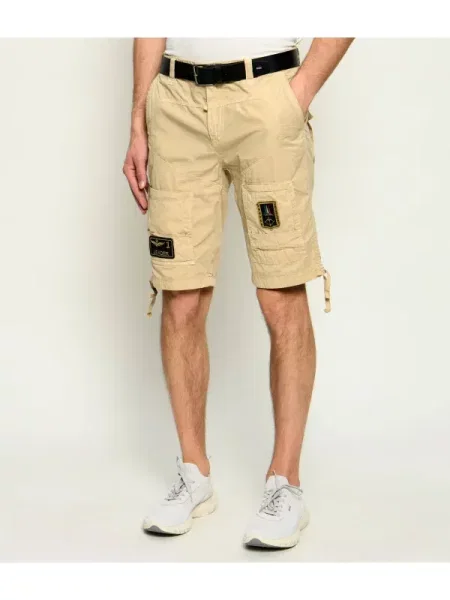 Aeronautica Militare Rövidnadrág bézs