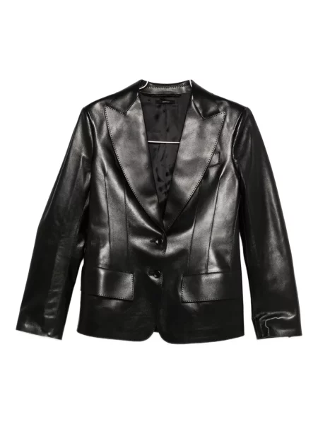 Geanta de piele Tom Ford negru