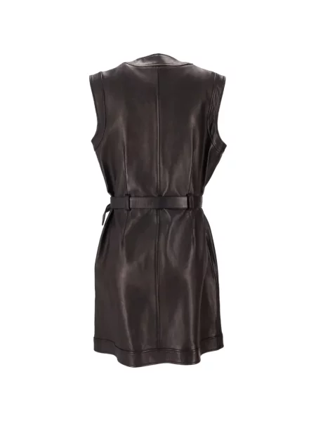 Cu centură rochie mini La Rose fără mâneci roz