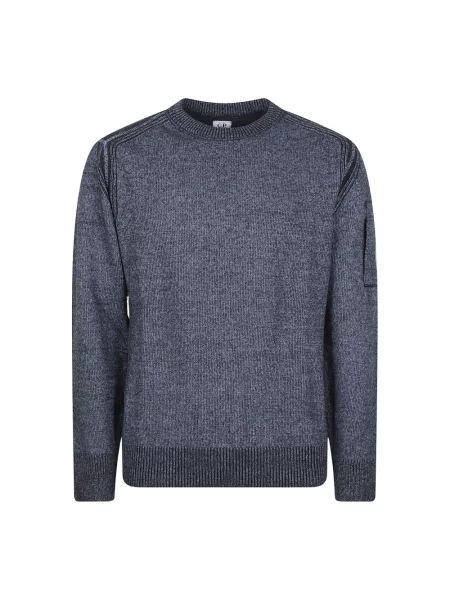 Sweter C.p. Company wełniany niebieski