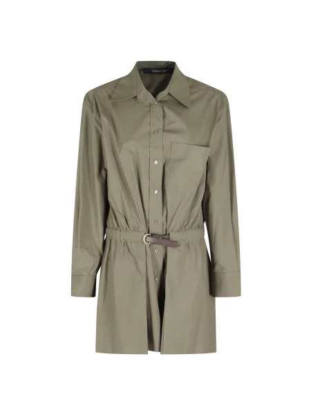 Sukienka bawełniana Federica Tosi zielona