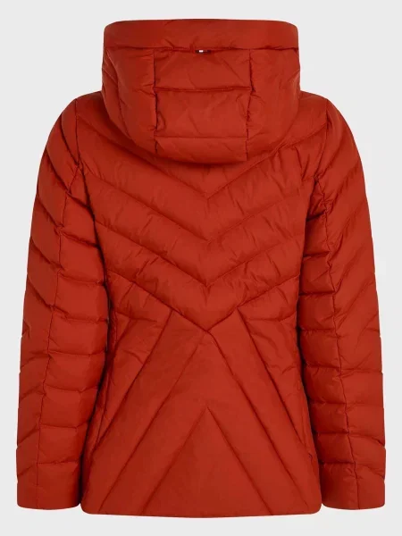 Пуховик Tommy Hilfiger красный