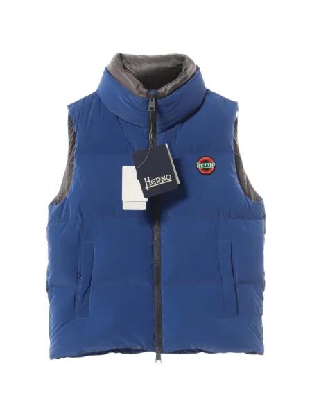 Vestă din puf Herno albastru