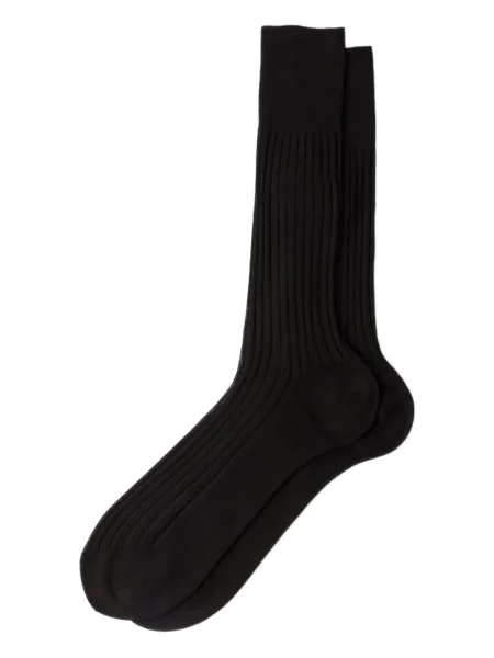 Čarape Prada smeđa