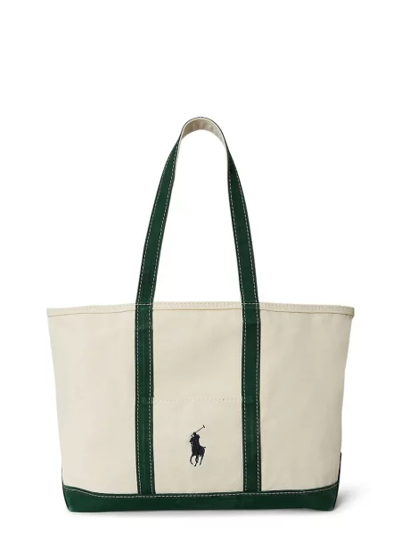 Kabelka Polo Ralph Lauren béžová