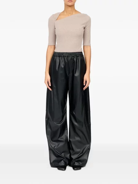 Pantaloni Mm6 Maison Margiela negru