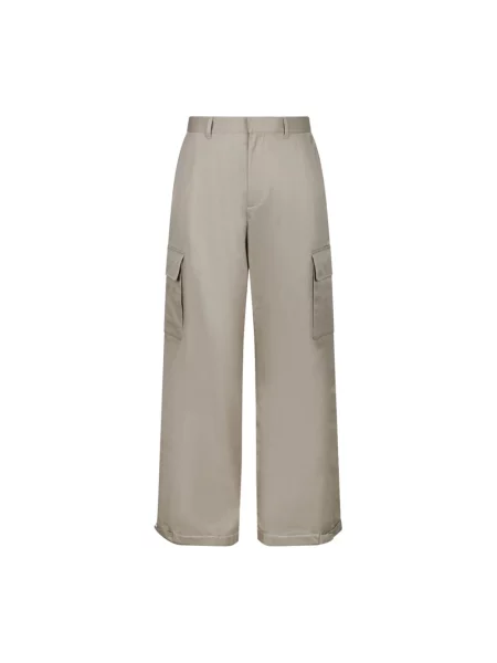 Spodnie cargo Off-white białe
