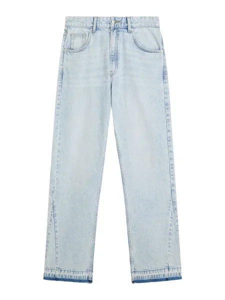 Bershka Kavbojke svetlo modra