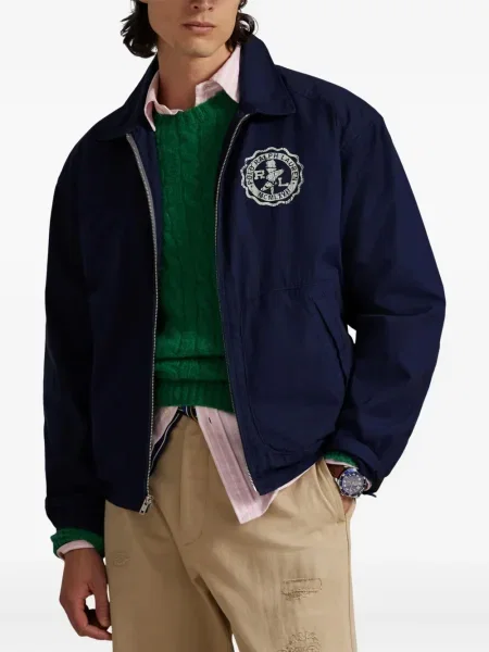 Ριγέ polo Polo Ralph Lauren με κουκούλα με αυτόγραφο λευκό