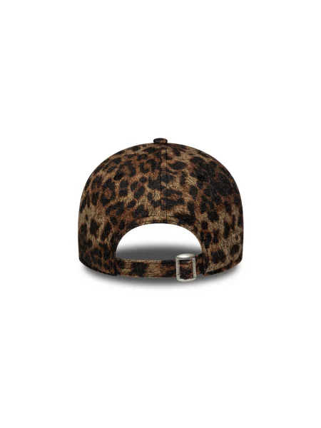 Šiltovka New Era s leopardím vzorom hnedá