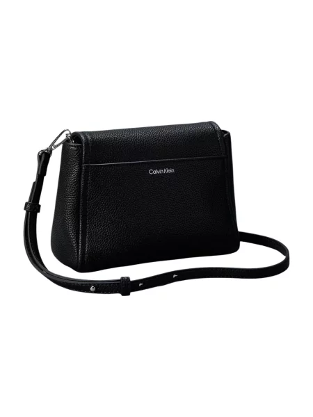 Calvin Klein torebka crossbody z imitacji skóry czarna