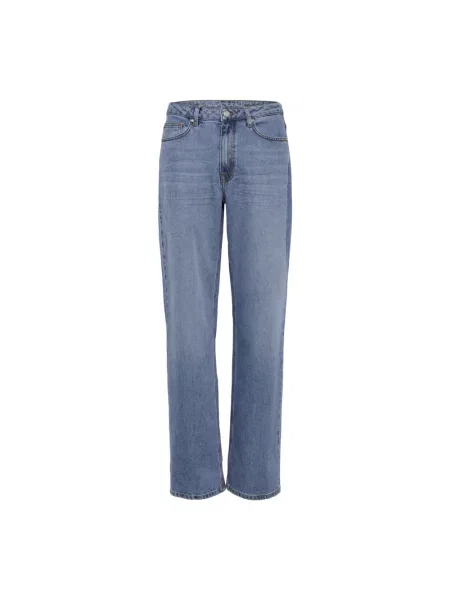Szerokie jeansy My Essential Wardrobe niebieskie