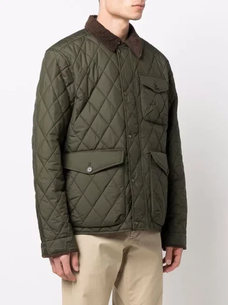 Prošívaná bunda Polo Ralph Lauren zelená